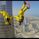 Watch the First BASE Jump From the Tip of the World's Tallest Building